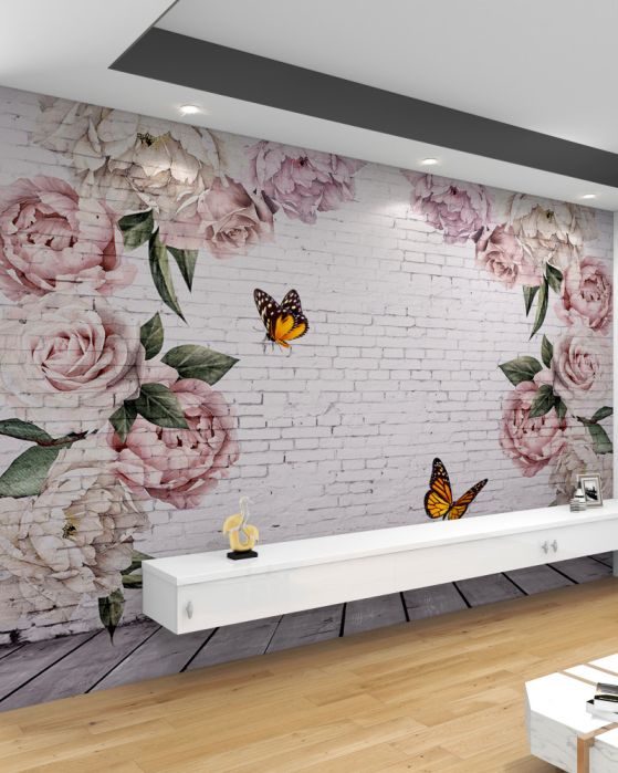 Fotomurales Peonías